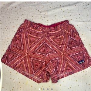 Pink Patagonia Baggies Women’s Shorts XS Tribal